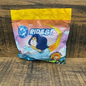 2025 Wendy's DC Rides! Wonder Woman & Her Invisible Jet Kid Meal Toy Sealed